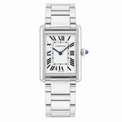 Cartier Tank Must Large Size WSTA0106 White Dial Watch